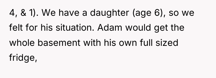 4, & 1). We have a daughter (age 6), so...