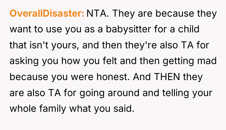 OverallDisaster NTA. They are because they want to use you...