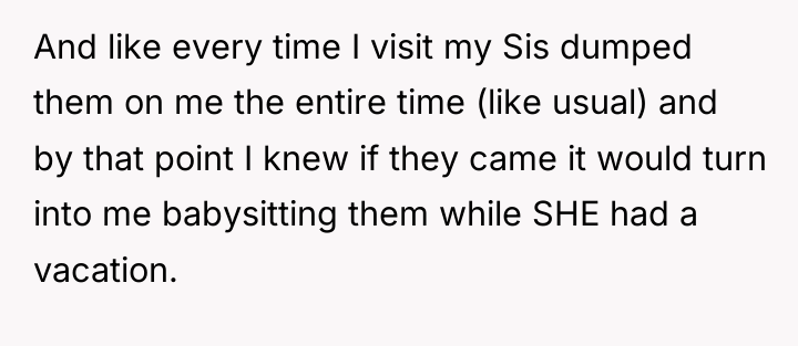 And like every time I visit my Sis dumped them...