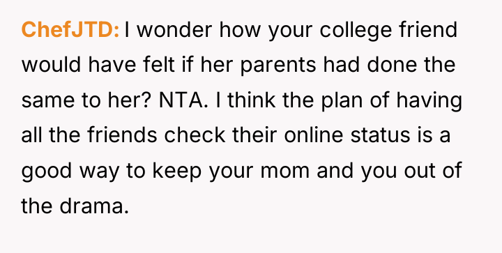 ChefJTD I wonder how your college friend would have felt...