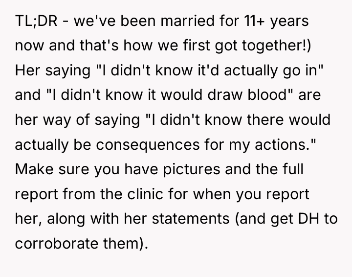 TL;DR - we've been married for 11+ years now and...