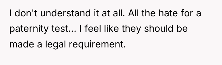 I don't understand it at all. All the hate for...