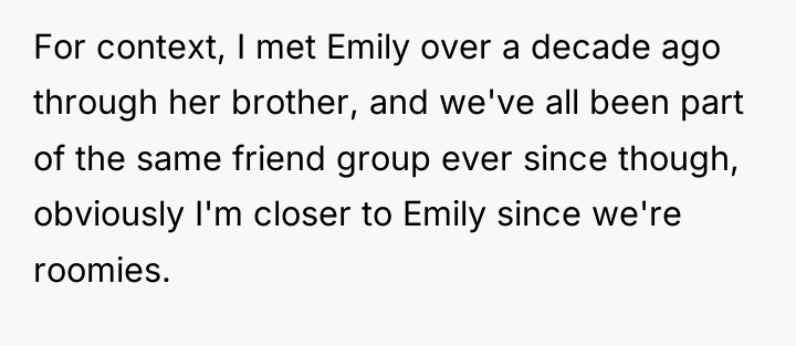 For context, I met Emily over a decade ago through...