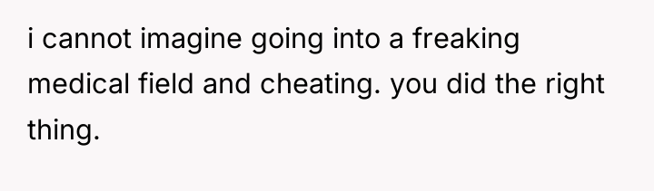 i cannot imagine going into a freaking medical field and...