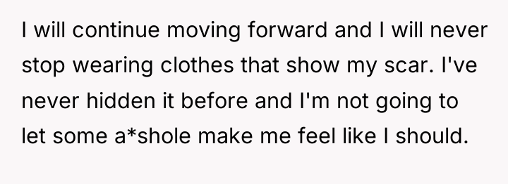 I will continue moving forward and I will never stop...