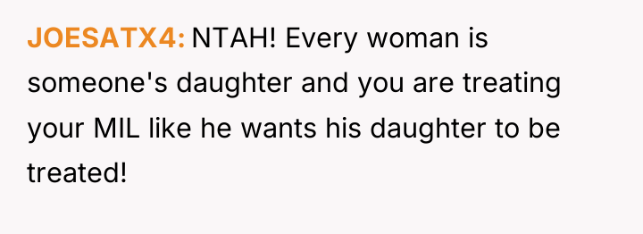 JOESATX4 NTAH! Every woman is someone's daughter and you are...