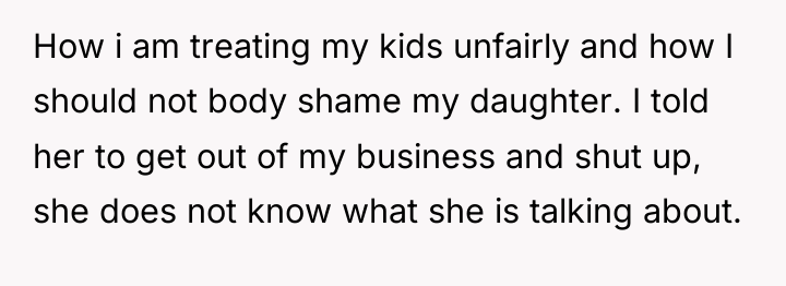 How i am treating my kids unfairly and how I...