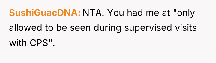SushiGuacDNA NTA. You had me at "only allowed to be...