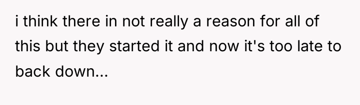 i think there in not really a reason for all...
