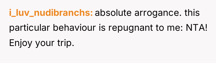 i_luv_nudibranchs absolute arrogance. this particular behaviour is repugnant to me:...