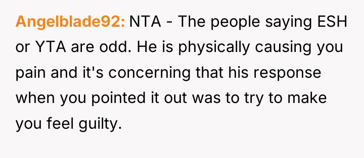 Angelblade92 NTA - The people saying ESH or YTA are...