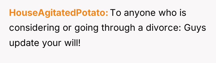 HouseAgitatedPotato To anyone who is considering or going through a...