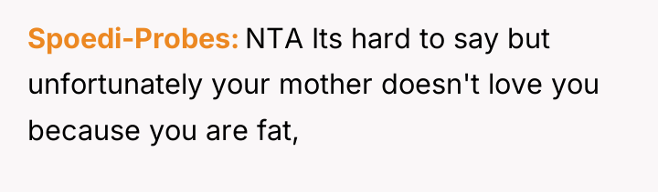Spoedi-Probes NTA Its hard to say but unfortunately your mother...