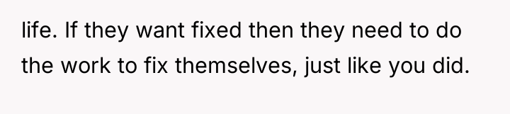 life. If they want fixed then they need to do...