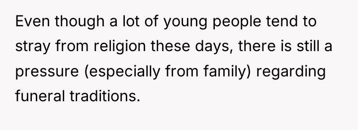 Even though a lot of young people tend to stray...