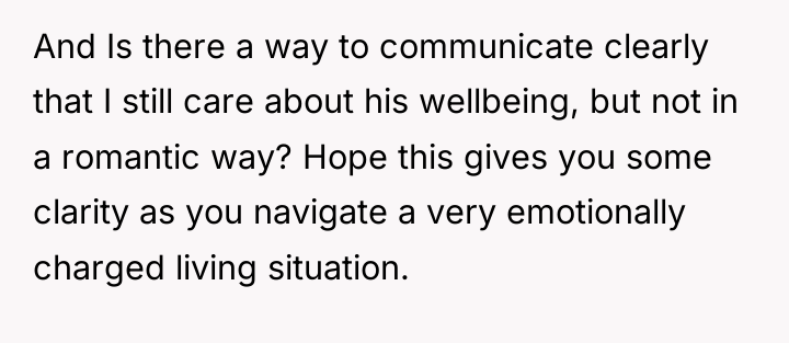 And Is there a way to communicate clearly that I...