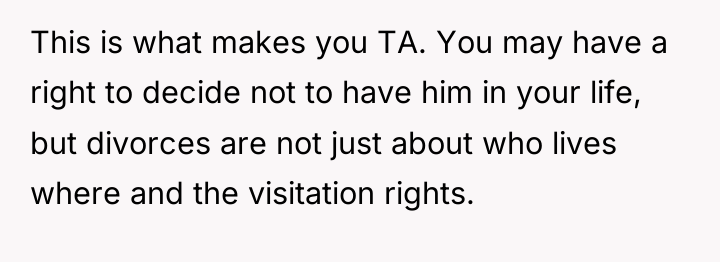 This is what makes you TA. You may have a...