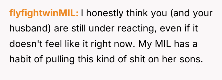 flyfightwinMIL I honestly think you (and your husband) are still...