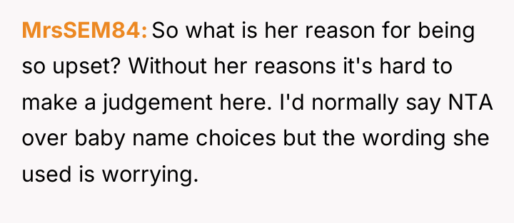 MrsSEM84 So what is her reason for being so upset?...