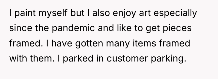I paint myself but I also enjoy art especially since...