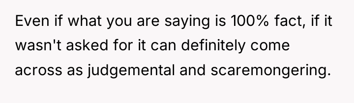 Even if what you are saying is 100% fact, if...