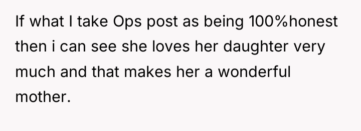 If what I take Ops post as being 100%honest then...