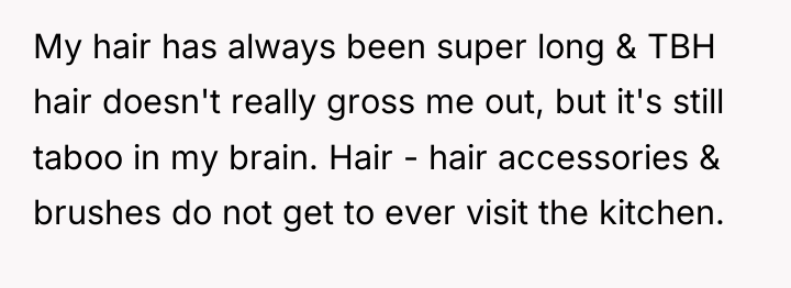 My hair has always been super long & TBH hair...