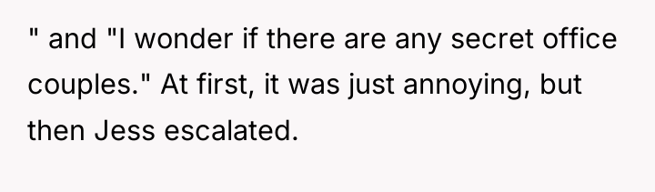 " and "I wonder if there are any secret office...