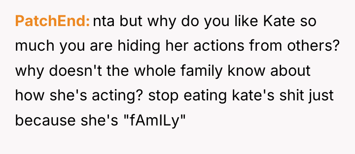 PatchEnd nta but why do you like Kate so much...