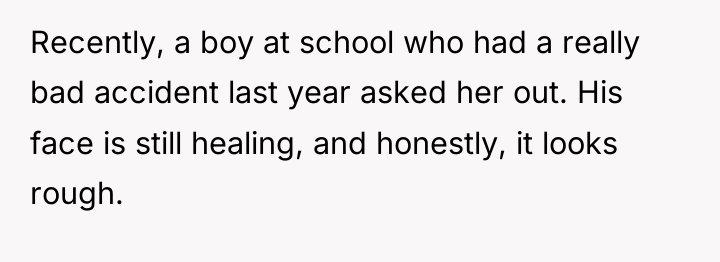 Recently, a boy at school who had a really bad...