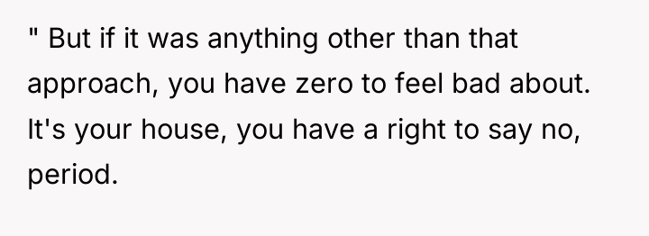 " But if it was anything other than that approach,...
