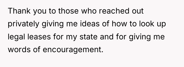 Thank you to those who reached out privately giving me...