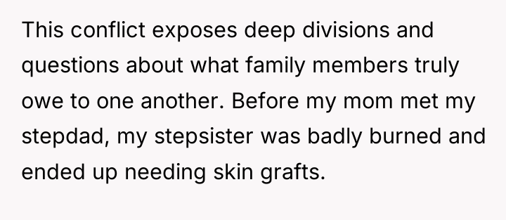 This conflict exposes deep divisions and questions about what family...