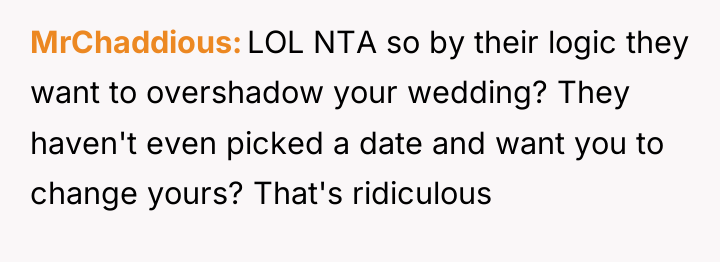 MrChaddious LOL NTA so by their logic they want to...
