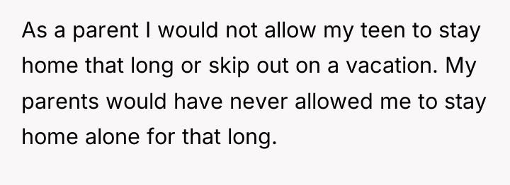 As a parent I would not allow my teen to...