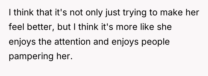 I think that it's not only just trying to make...