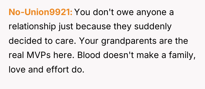 No-Union9921 You don't owe anyone a relationship just because they...