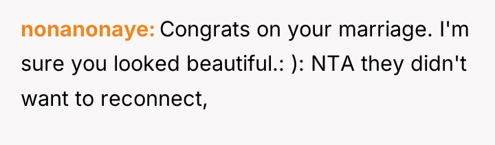 nonanonaye Congrats on your marriage. I'm sure you looked beautiful.:...