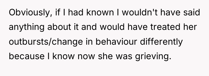 Obviously, if I had known I wouldn't have said anything...