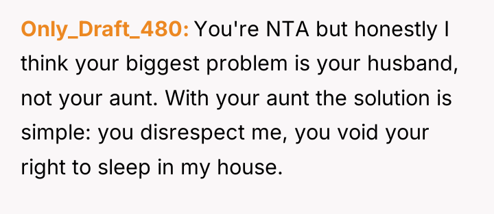 Only_Draft_480 You're NTA but honestly I think your biggest problem...