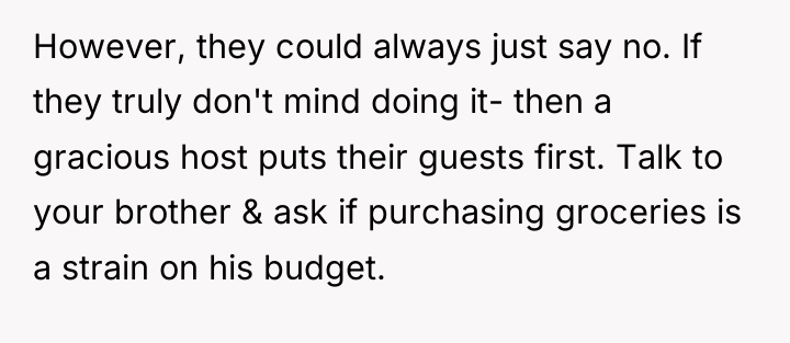 However, they could always just say no. If they truly...