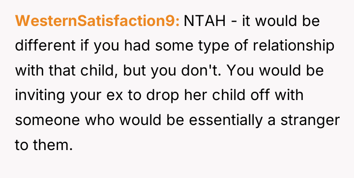 WesternSatisfaction9 NTAH - it would be different if you had...