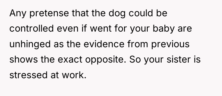 Any pretense that the dog could be controlled even if...