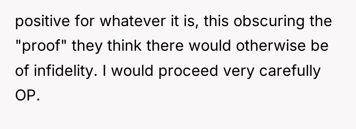 positive for whatever it is, this obscuring the "proof" they...