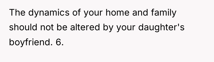 The dynamics of your home and family should not be...