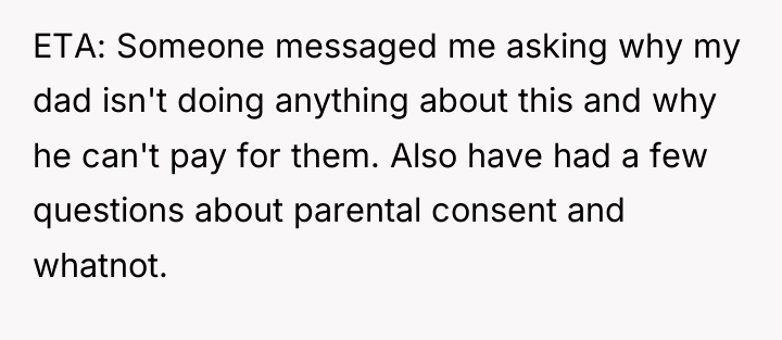 ETA: Someone messaged me asking why my dad isn't doing...