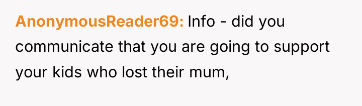 AnonymousReader69 Info - did you communicate that you are going...