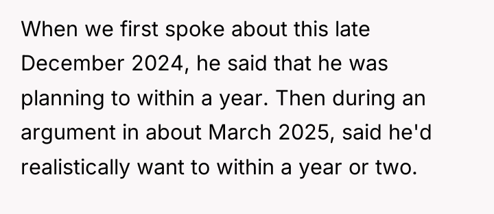When we first spoke about this late December 2024, he...