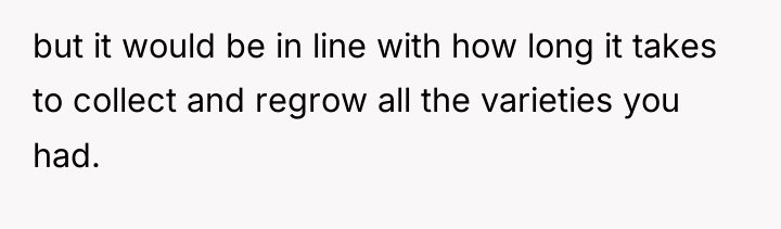 but it would be in line with how long it...