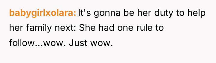 babygirlxolara It's gonna be her duty to help her family...